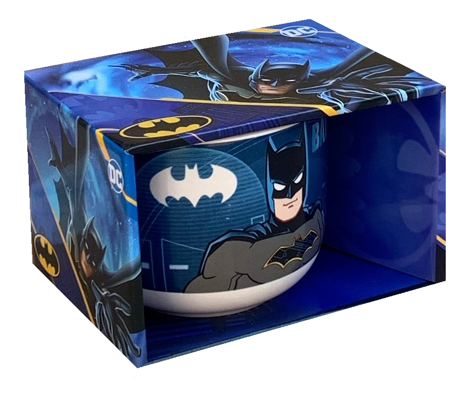 Tazza Larga Jumbo Batman in Ceramica 380 Ml Confezione Regalo -  L05200mc