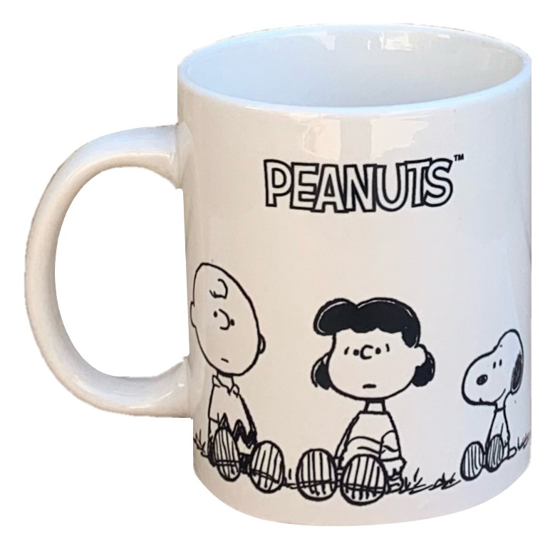 Tazza Mug Snoopy Charlie Brown in Ceramica 350 Ml Confezione Regalo - P05213mc