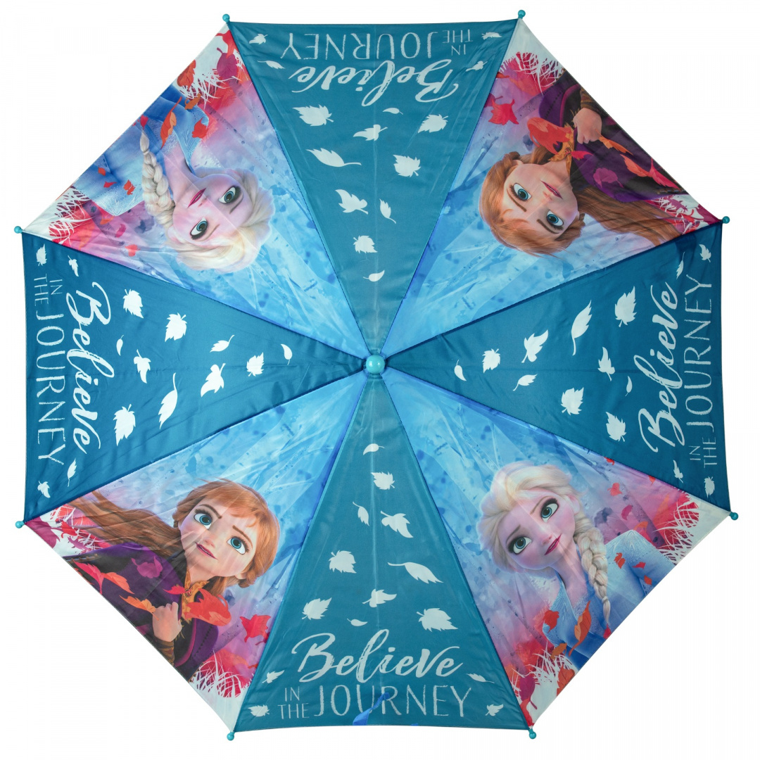 Ombrello Frozen Ii DISNEY Elsa Anna 8 Raggi 67 CM Bambina - Wd20715