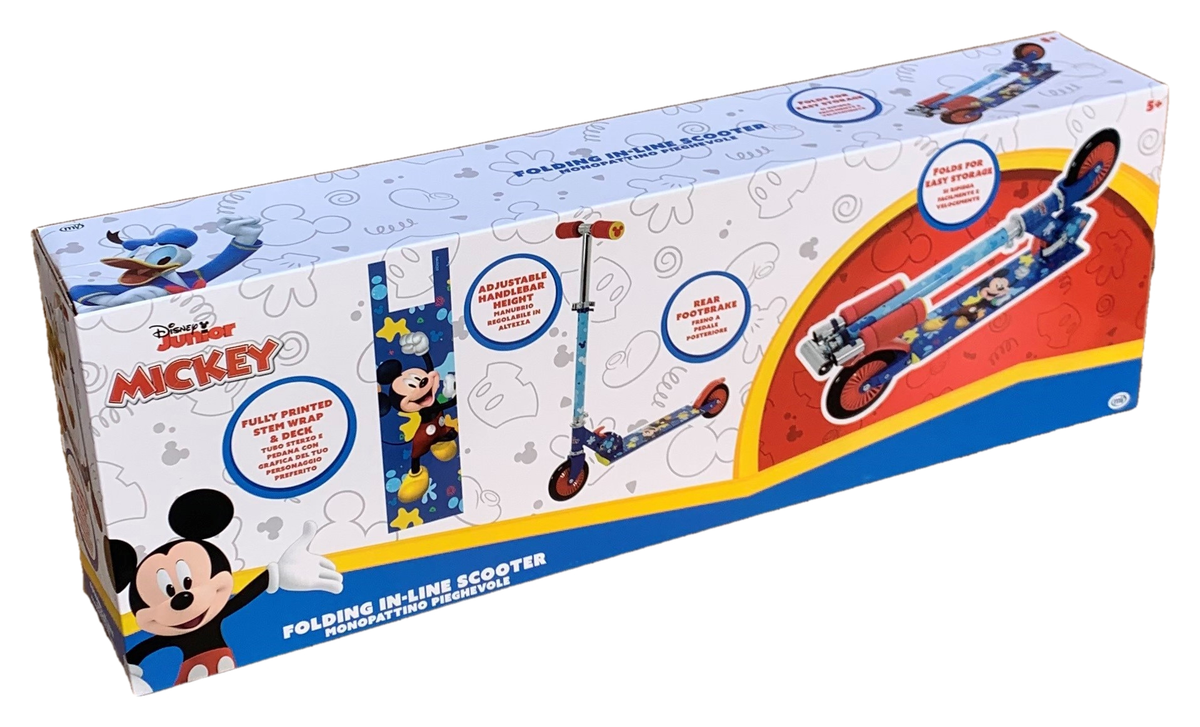 Monopattino Topolino DISNEY 2 Ruote Manubrio Regolabile - 35711