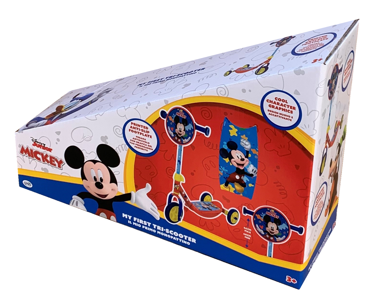 Monopattino Topolino DISNEY 3 Ruote Manubrio Regolabile - 35713