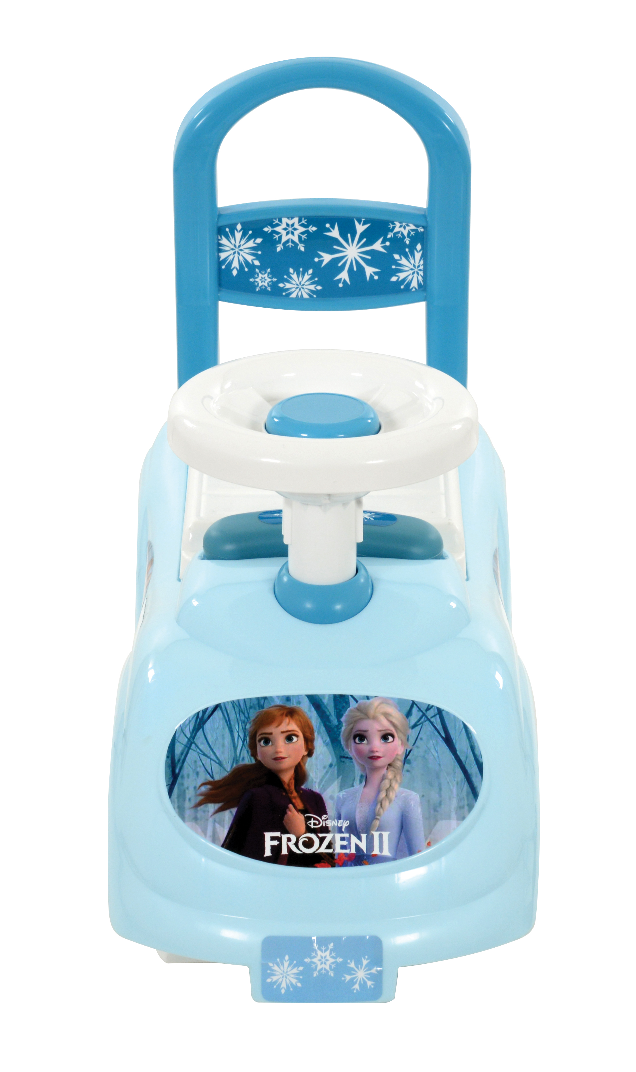Prima Auto Cavalcabile con Telefono Frozen Ii DISNEY 3 in 1 Macchinina Primi Passi Portagiochi - 35724