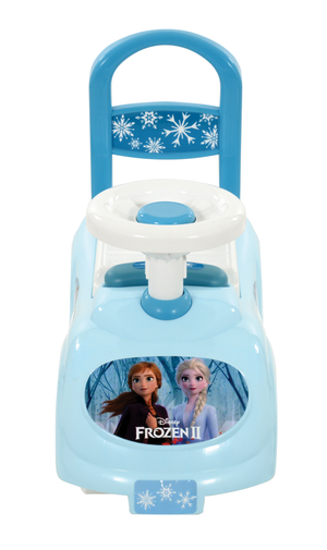 Prima Auto Cavalcabile con Telefono Frozen Ii DISNEY 3 in 1 Macchinina Primi Passi Portagiochi - 35724