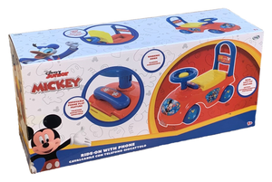 Prima Auto Cavalcabile con Telefono Topolino DISNEY 3 in 1 Macchinina Primi Passi Portagiochi - 35727