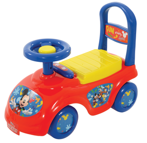 Prima Auto Cavalcabile con Telefono Topolino DISNEY 3 in 1 Macchinina Primi Passi Portagiochi - 35727