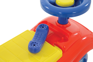 Prima Auto Cavalcabile con Telefono Topolino DISNEY 3 in 1 Macchinina Primi Passi Portagiochi - 35727