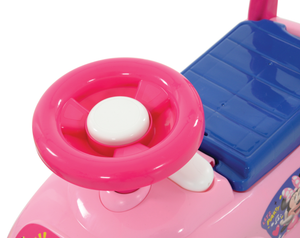 Prima Auto Cavalcabile con Telefono Minnie DISNEY 3 in 1 Macchinina Primi Passi Portagiochi - 35727