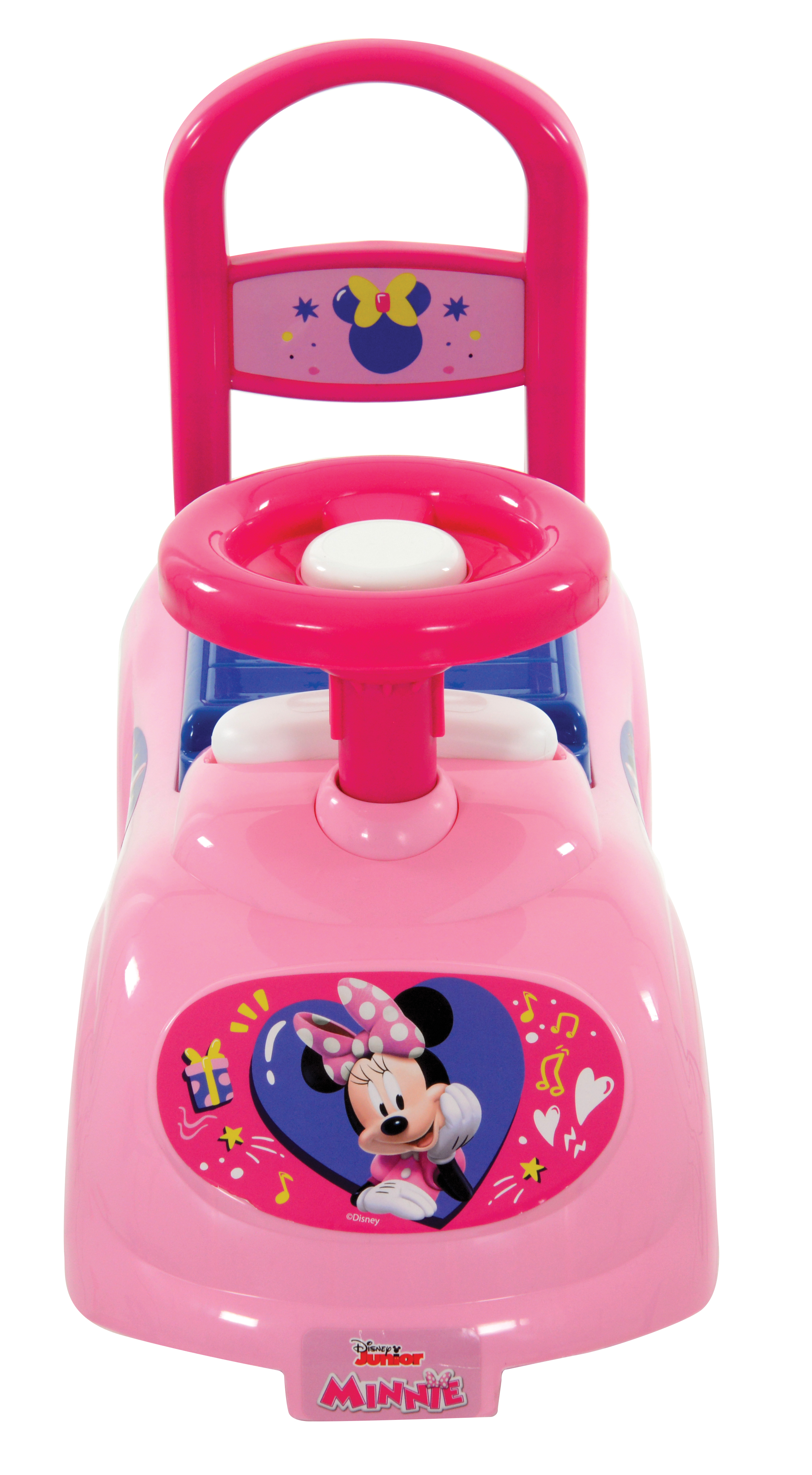 Prima Auto Cavalcabile con Telefono Minnie DISNEY 3 in 1 Macchinina Primi Passi Portagiochi - 35727