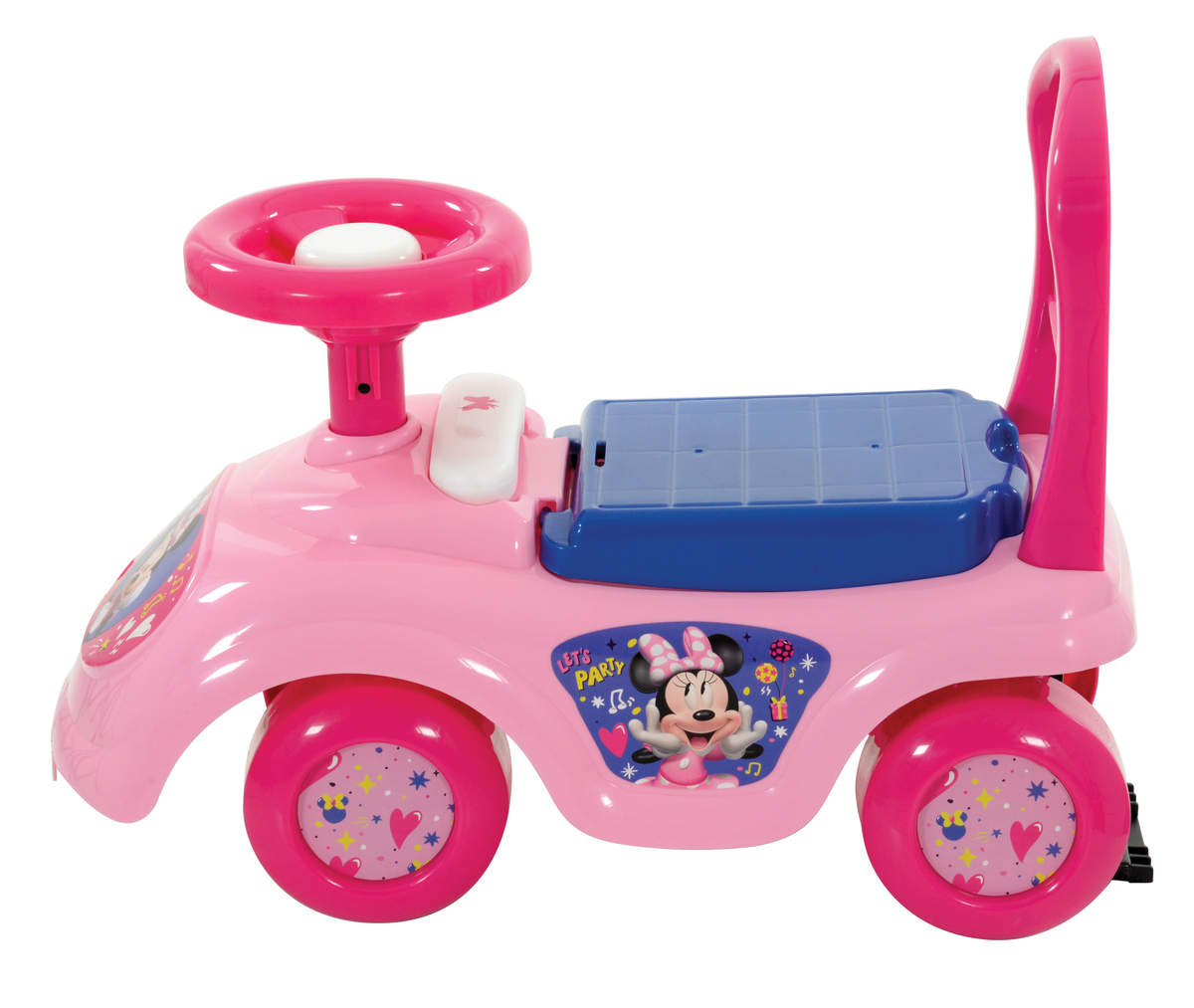 Prima Auto Cavalcabile con Telefono Minnie DISNEY 3 in 1 Macchinina Primi Passi Portagiochi - 35726