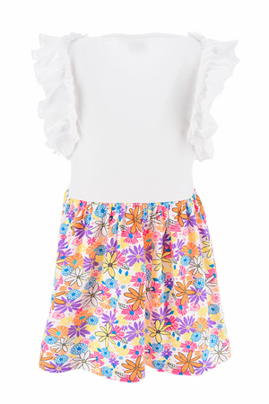 Scamiciata Minnie Mouse DISNEY Bambina Sun City 3/8 Anni - We1088bianco