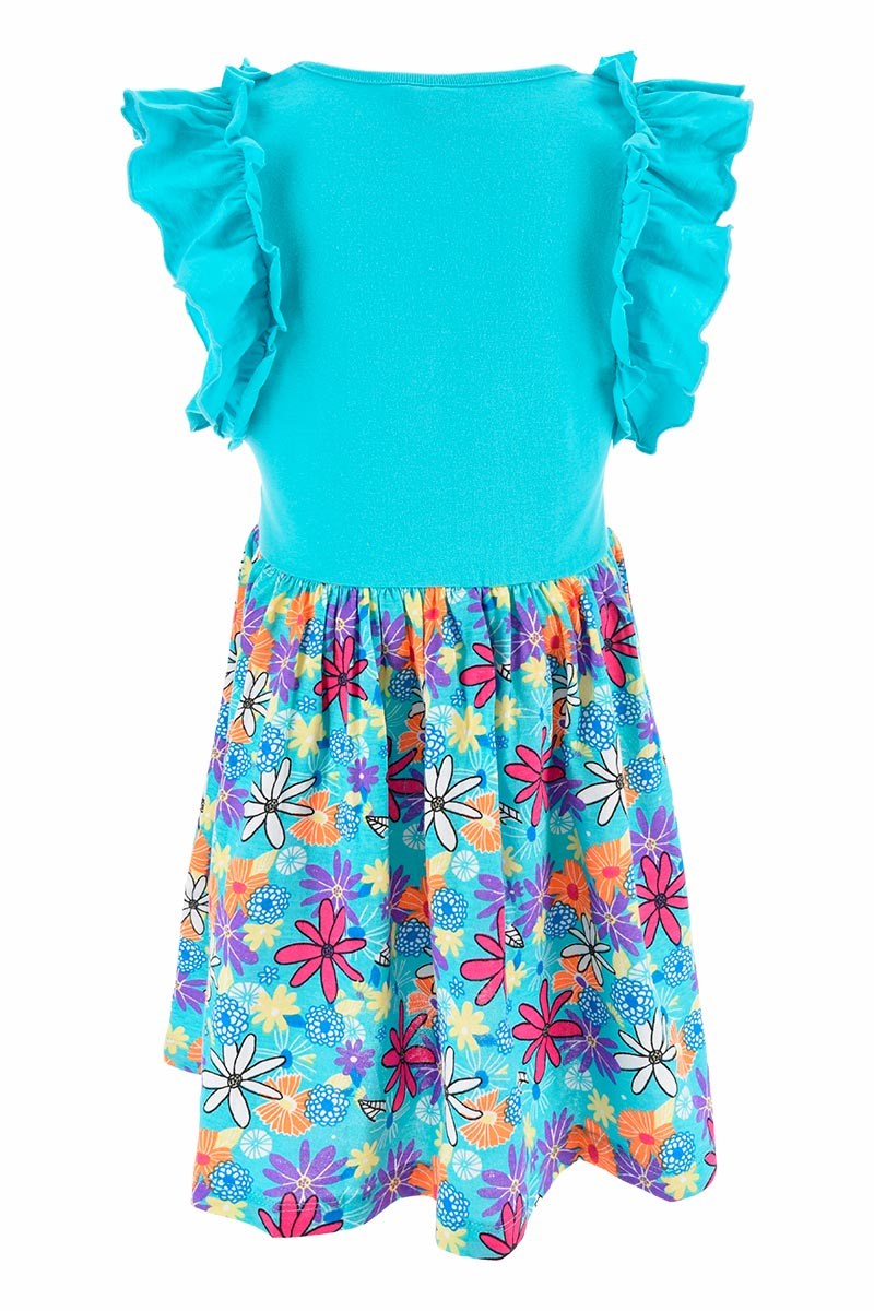 Scamiciata Minnie Mouse DISNEY Bambina Sun City 3/8 Anni - We1088celeste
