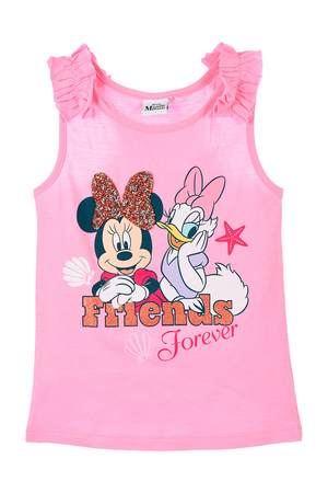 Canotta Miinnie Mouse DISNEY Maglietta Bambina Sun City - We1095rosa
