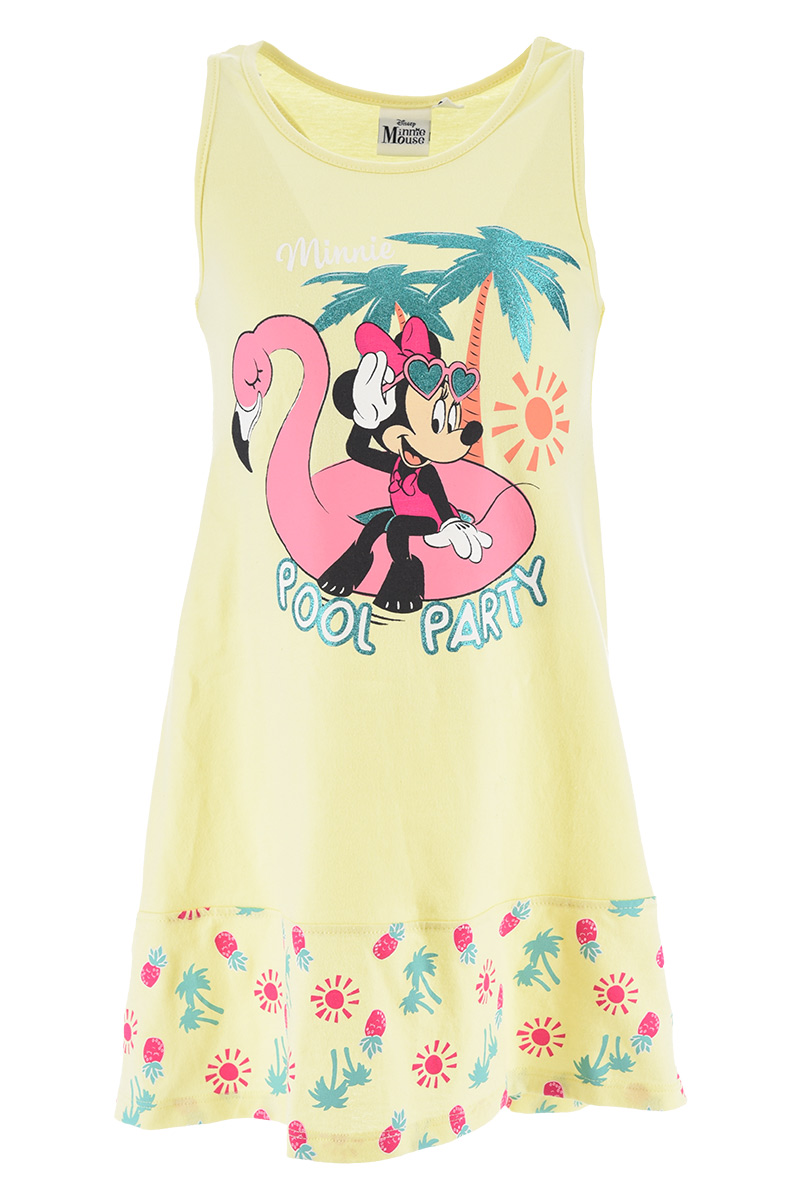 Scamiciata Minnie Mouse DISNEY Bambina Sun City 3/8 Anni - We1098giallo
