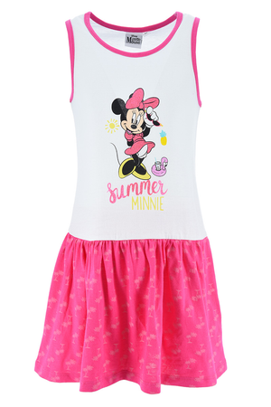 Scamiciata Minnie Mouse DISNEY Bambina Sun City 3/8 Anni - We1224fuxia
