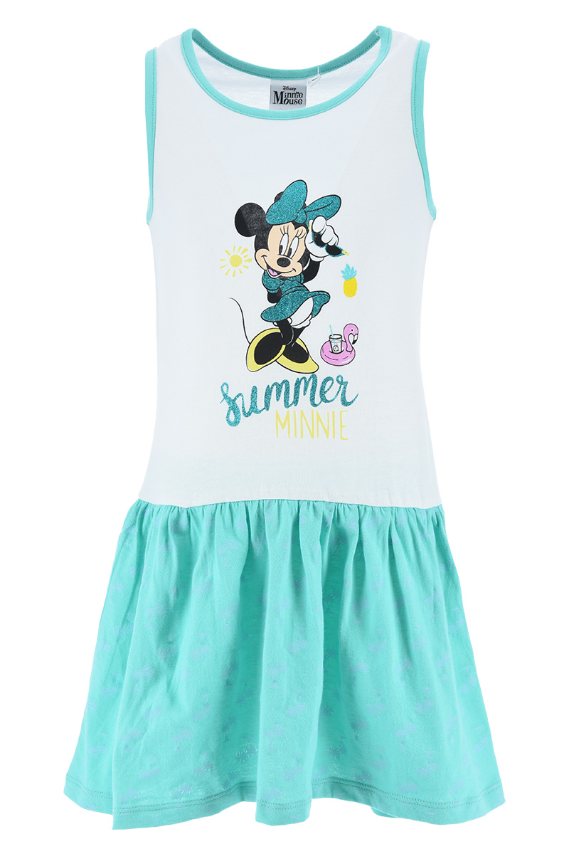 Scamiciata Minnie Mouse DISNEY Bambina Sun City 3/8 Anni - We1224turchese