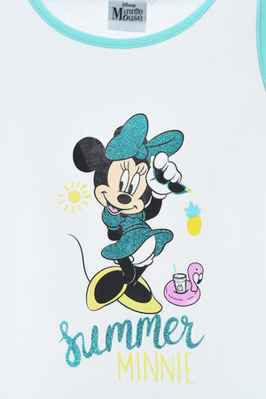 Scamiciata Minnie Mouse DISNEY Bambina Sun City 3/8 Anni - We1224turchese