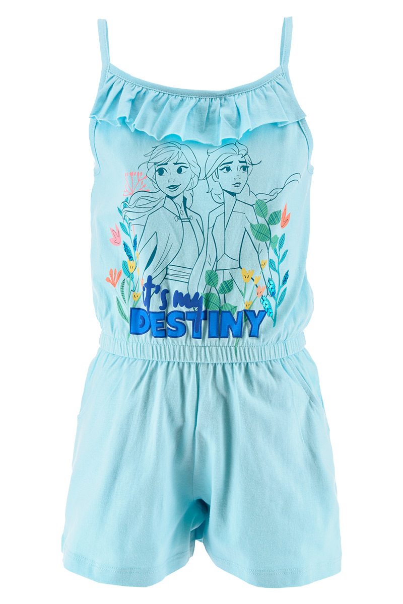 Tuta Frozen Ii DISNEY Bambina Sun City 3/8 Anni - We1186azzurro