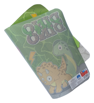 Tovaglietta Dinosauri in Plastica Morbida Antiscivolo Ripiegabile Lavabile da Colazione Pranzo Cm.44x30 - Con0843-A