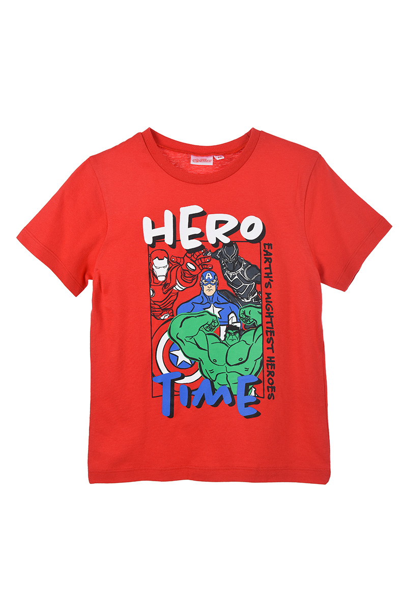 T-Shirt M.c. Aveners MARVEL Maglietta Bambino Sun City 3/8 Anni - We1167rosso