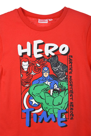 T-Shirt M.c. Aveners MARVEL Maglietta Bambino Sun City 3/8 Anni - We1167rosso