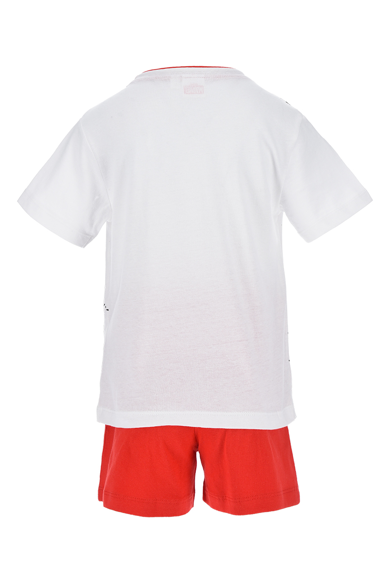 Completo Short + T-Shirt Avengers MARVEL Bambino Sun City 3/8 Anni - We1195bianco