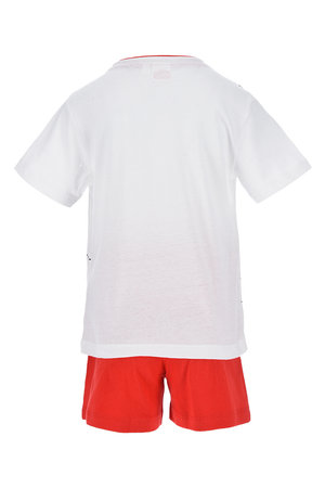 Completo Short + T-Shirt Avengers MARVEL Bambino Sun City 3/8 Anni - We1195bianco