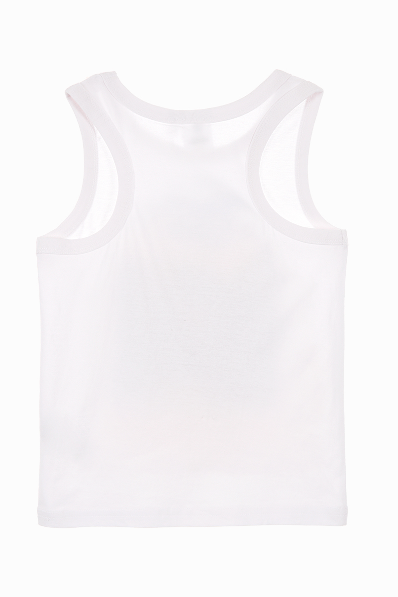 Canotta Batman Maglietta Bambino Sun City - We1197bianco