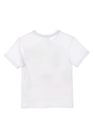 T-Shirt M.c. Batman Maglietta Bambino Sun City 3/8 Anni - We1059bianco