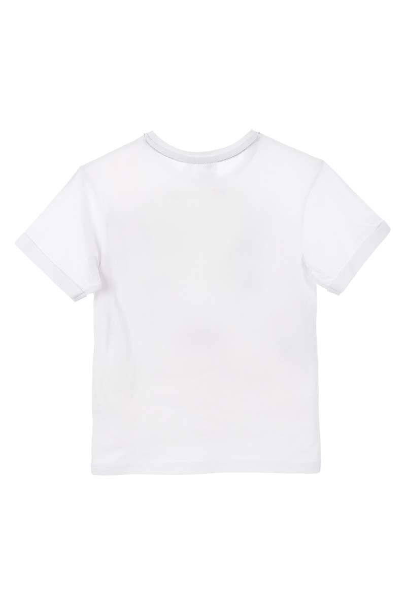 T-Shirt M.c. Batman Maglietta Bambino Sun City 3/8 Anni - We1059bianco