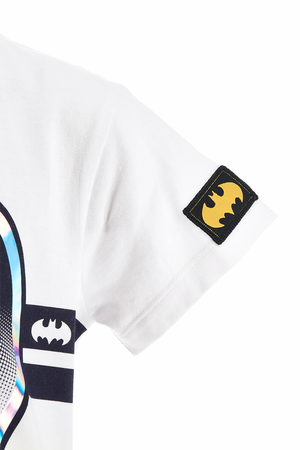 Completo Short + T-Shirt Batman Bambino Sun City 3/8 Anni - We1058giallo