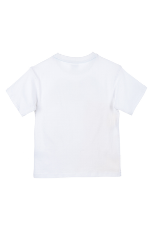 T-Shirt M.c. Simba DISNEY il Re Leone Maglietta Bambino Sun City 3/8 Anni - We1076bianco