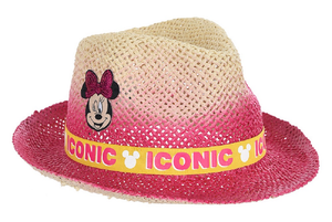 Cappello in Paglia Minnie Mouse DISNEY Estivo Neonata - We4029