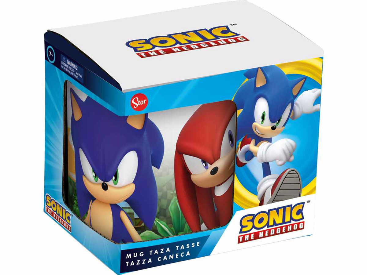 Tazza Mug Sonic in Ceramica 310 Ml in Confezione - Stt497