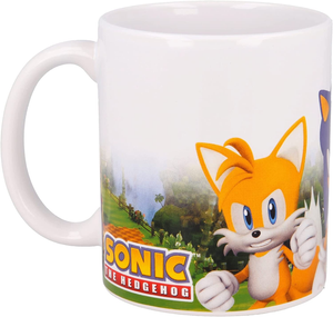 Tazza Mug Sonic in Ceramica 310 Ml in Confezione - Stt497