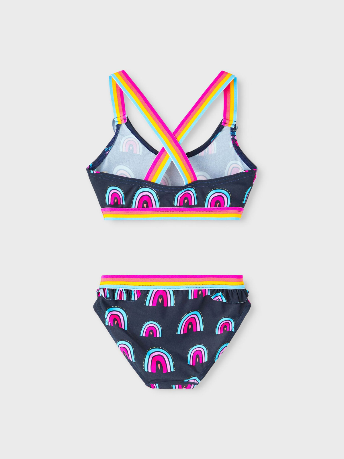 Costume Mare Bikini 2 Pezzi Bambina Ragazza Taglie 2/8 Anni - 13213790