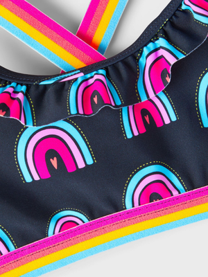 Costume Mare Bikini 2 Pezzi Bambina Ragazza Taglie 2/8 Anni - 13213790