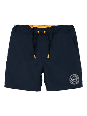 Costume Mare Pantaloncino Bermuda Bambino Ragazzo 5/14 Anni - 13199680blu