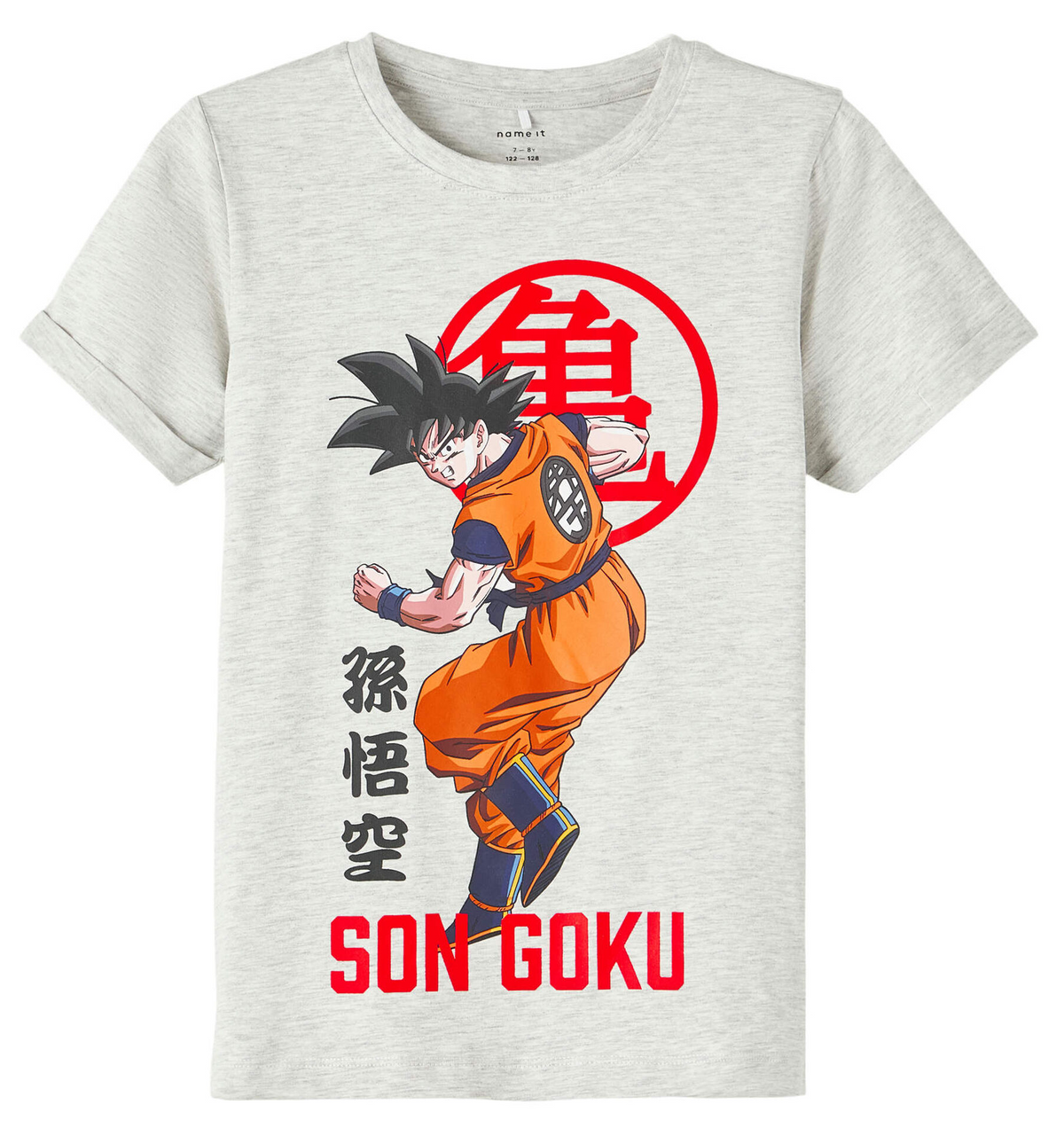 T-Shirt M.c. Goku Dragon Ball Maglietta Bambino - 13217930grigioc