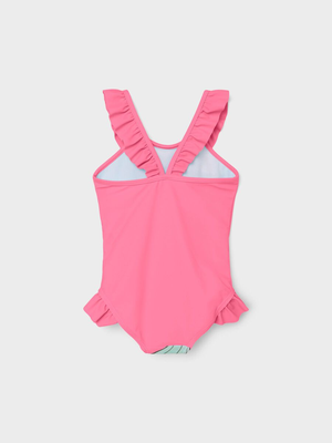Costume Mare Intero Ariel Principesse Bambina Ragazza 2/8 Anni - 13213871fuxia