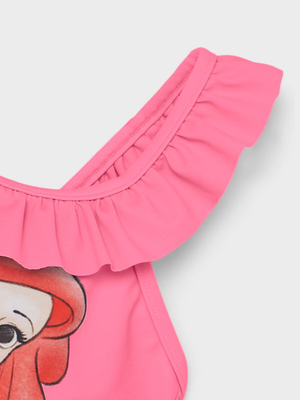 Costume Mare Intero Ariel Principesse Bambina Ragazza 2/8 Anni - 13213871fuxia