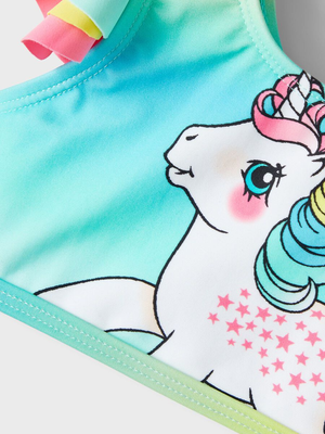 Costume Mare Bikini Unicorno 2 Pezzi Bambina Ragazza 2/8 Anni - 13213877celeste