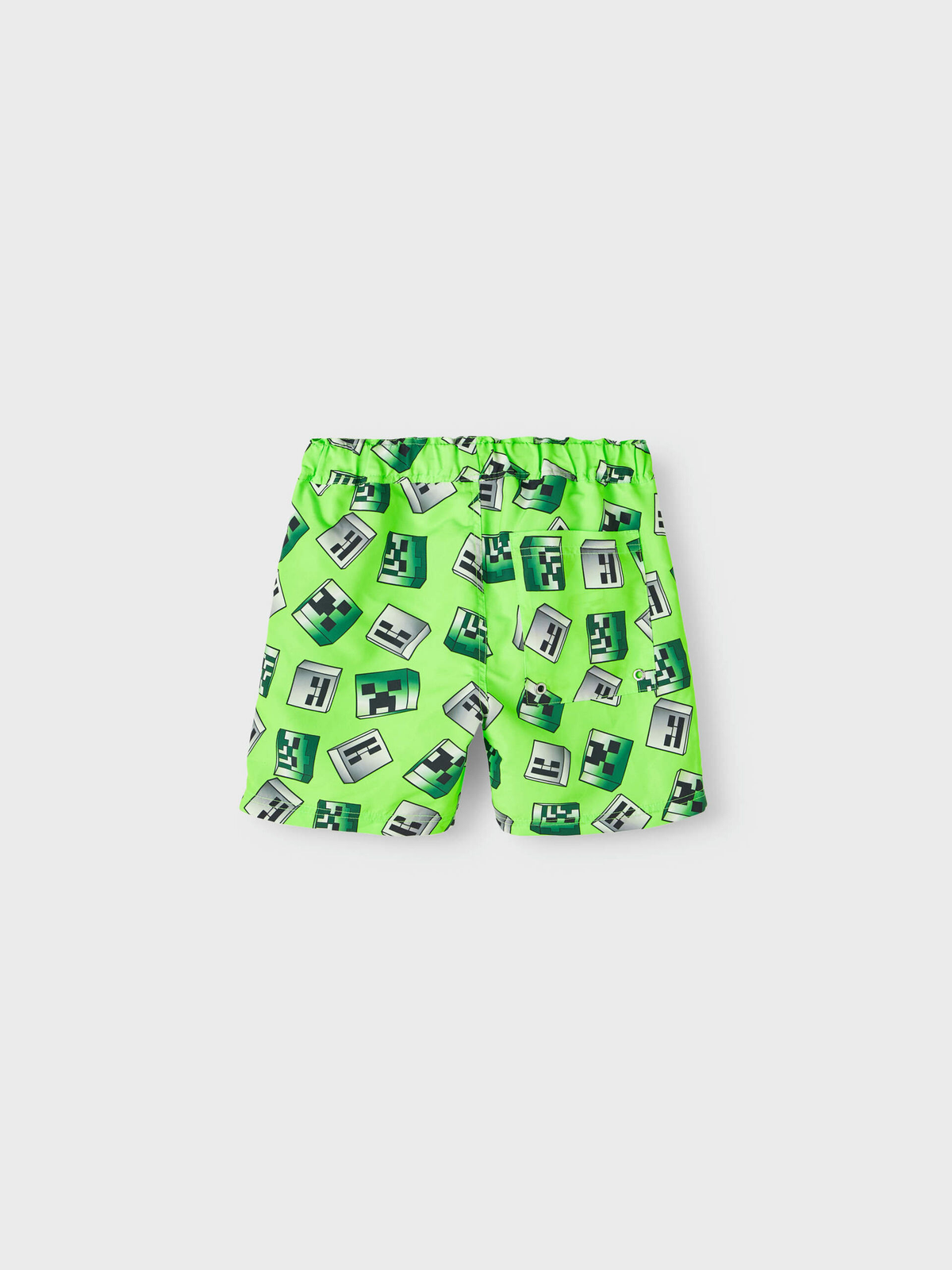 Costume Mare Minecraft Pantaloncino Bermuda Bambino 8/14 Anni - 13214028verde