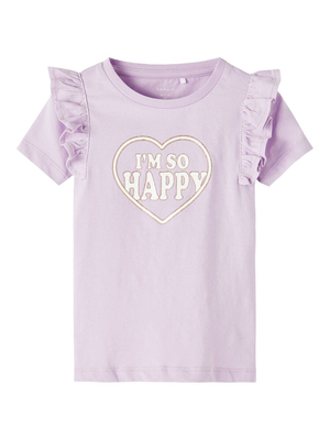 T-Shirt M.c. Maglietta Bambina - 13217278lilla