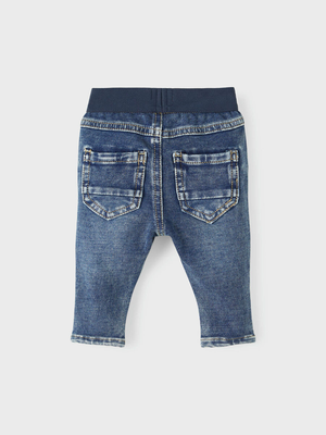 Pantalone Jeans con Vita Elasticizzata Neonato - 13197525