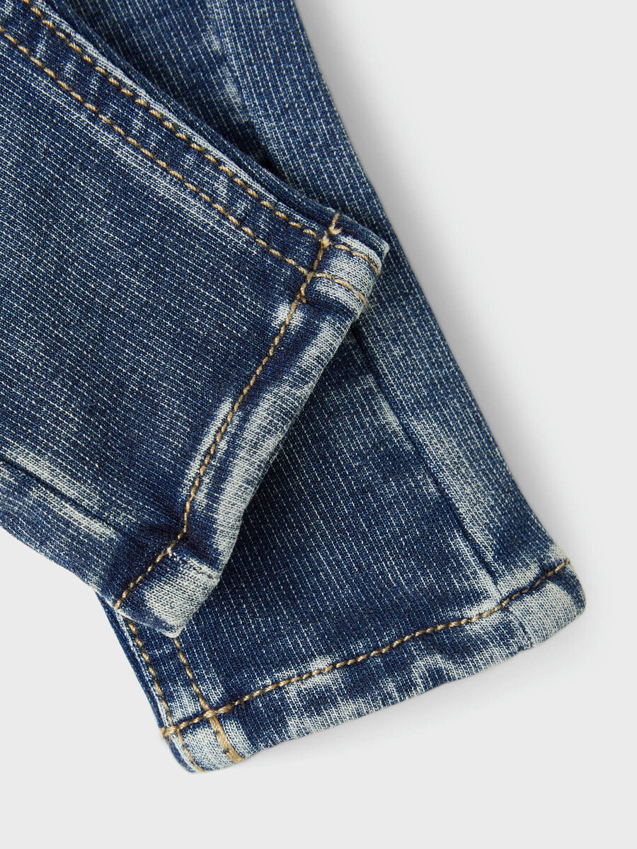 Pantalone Jeans con Vita Elasticizzata Neonato - 13197525