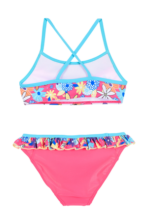 Costume Mare Minnie Mouse DISNEY Bikini 2 Pezzi Bambina - We1855rosa