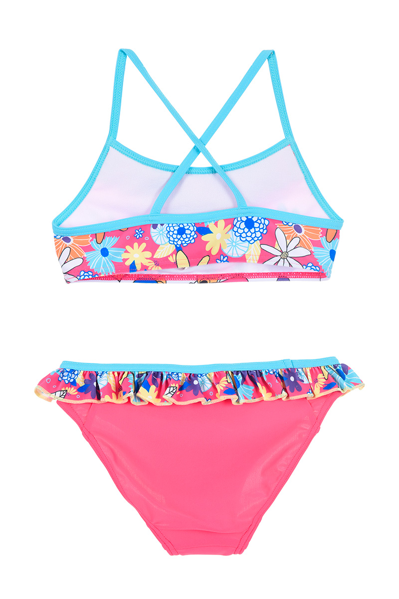 Costume Mare Minnie Mouse DISNEY Bikini 2 Pezzi Bambina - We1855rosa