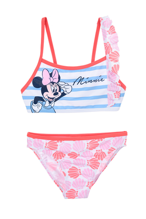 Costume Mare Minnie Mouse DISNEY Bikini 2 Pezzi Bambina - We1862rosa