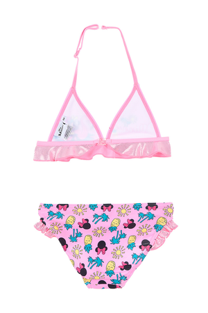 Costume Mare Minnie Mouse DISNEY Bikini 2 Pezzi Bambina - We1868rosa