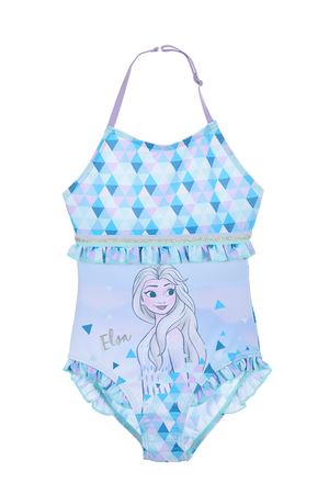Costume Mare Frozen DISNEY Elsa Intero Bambina - We1881azzurro